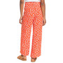 Women's Midnight New Avenue Floral Wide-Leg Pants