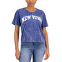 Juniors' Cropped New York T-Shirt