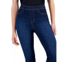 Juniors' Curvy Pull-On Flare-Hem Jeans