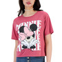 Juniors' Minnie Graphic Relaxed-Fit T-Shirt