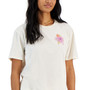 Juniors' Dreamer Landscape Graphic-Back Cropped T-Shirt