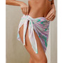 Women's X STASSIE Abstract Abalone Mesh Cover-Up Sarong