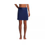 Women's Long Quick Dry Elastic Waist Active Board Skort Swim Skirt