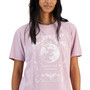 Juniors' Celestial Cropped Graphic T-Shirt