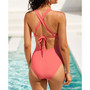 Women's Colombia Coast Shirred Back Tie One Piece Swimsuit