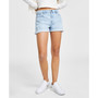 Women's Rolled-Cuff Mom Shorts