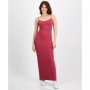 Women's Sleeveless Ribbed Knit Seamless Maxi Dress