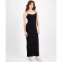 Women's Sleeveless Ribbed Knit Seamless Maxi Dress