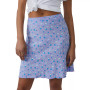 Women's Irl Ditsy-Print Pull-On Skirt