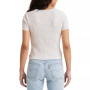 Women's Britt Cropped Snap-Front Short-Sleeve Top