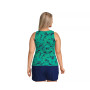 Women's Plus Size High Neck UPF 50 Sun Protection Modest Tankini Swimsuit Top
