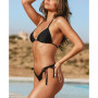 Women's X STASSIE Oasis Shiny Tri & Extra Cheeky String Bikini Set