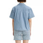 Women's Aiden Short-Sleeve Oversized Layering Shirt