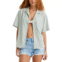 Women's Aiden Short-Sleeve Oversized Layering Shirt