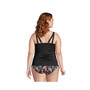 Women's Plus Size Long   Adjustable V-neck Underwire Tankini Swimsuit Top
