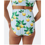 Women's Amalfi Coast Lemon Almost Cheeky High Rise Bikini Bottom