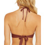 Women's Delilah Scallop-Crochet Halter Swim Top