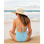 Women's Cabana Stripes Seersucker One Piece Swimsuit