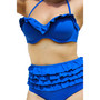 Ruby women's ruffle bikini bra