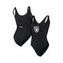 Women's Black Las Vegas Raiders Making Waves One-Piece Swimsuit