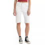 Women's Stretch Mid Rise Denim Bermuda Shorts