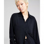 Women's Oversized Button-Down Shirt, Created for Macy's