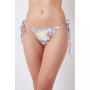 Summer Printed Bikini Bottom with drawstrings