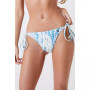 Summer Printed Bikini Bottom with drawstrings