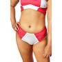 Massi color blocked reversible bikini bottom - women's