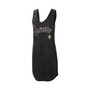 Women's Black New Orleans Saints Off Season Swimsuit Cover-Up Dress