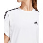 Women's Essentials 3-Stripes Single Jersey Cotton Crop Top