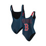 Women's Navy Boston Red Sox One-Piece Bathing Suit