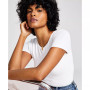 Women's Double-Layered Crewneck Bodysuit