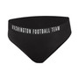 Women's Black Washington Football Team All-Star Bikini Bottom