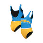 Women's Powder Blue Los Angeles Chargers Team One-Piece Swimsuit
