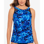 CLOUD LEOPARD URSULA TANKINI TOP