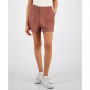 Women's High Rise Patch Pocket Linen Blend Shorts