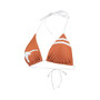 Women's Texas Orange Texas Longhorns Wordmark Bikini Top