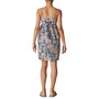 Women's Patchwork Madras Babydoll Mini Dress