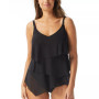 Women's Flourish Underwire Bra-Sized Tankini Top