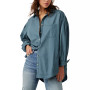 Women's Happy Hour Drop-Shoulder Button-Front Shirt