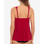 DD Cup Razzle Dazzle Underwire Asymmetrical Tankini Top