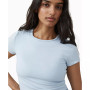 Women's Ultra Soft Fitted Crew Neck T-shirt