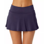 Solid  Soft Band Rock Swim Skirt