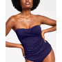 Twist-Front Ruched Tankini Top