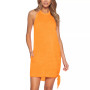 Women's Beach Dated Side-Tie Cover-Up Dress