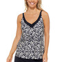 Bora Bora Printed Adjustable Underwire Tankini, Created for Macy's