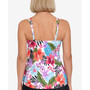 Women's Pleat-Front Tankini Top, Created For Macy's