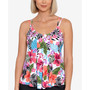 Women's Pleat-Front Tankini Top, Created For Macy's