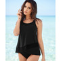 Illusionists Mirage Tiered Tankini Top